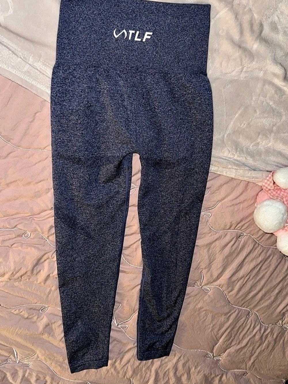 TLF Cosmic Seamless Scrunch Butt Leggings Blue Medium